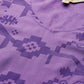 Anouk Women Purple Ethnic Motifs Printed Regular A-line Kurta with Trousers - Swadesiicart