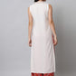 Kalini Women White Embroidered Thread Work Kurta - Swadesiicart