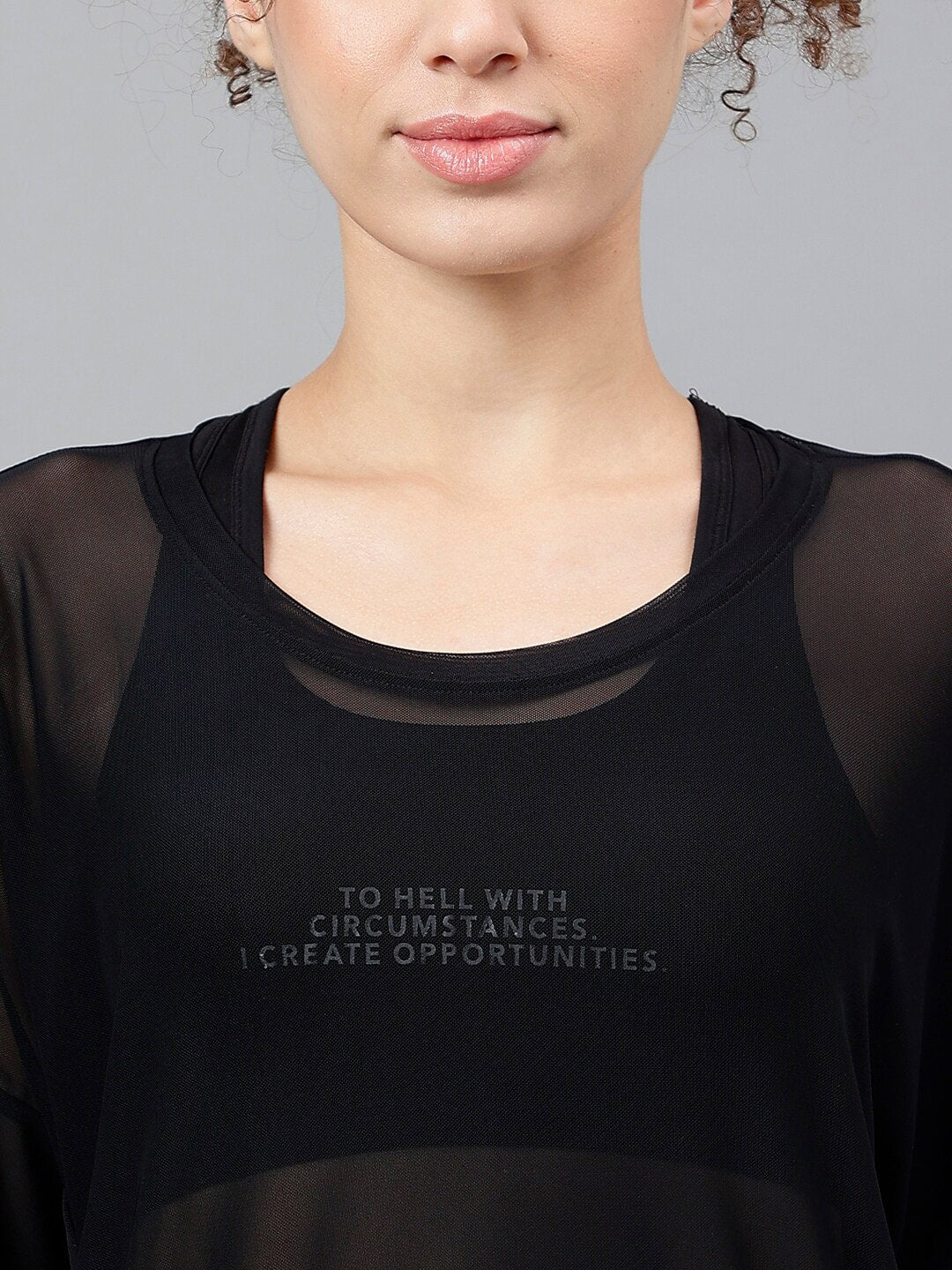 MKH Typography Printed Dri-Fit Relaxed Fit Training or Gym T-Shirt - Swadesiicart