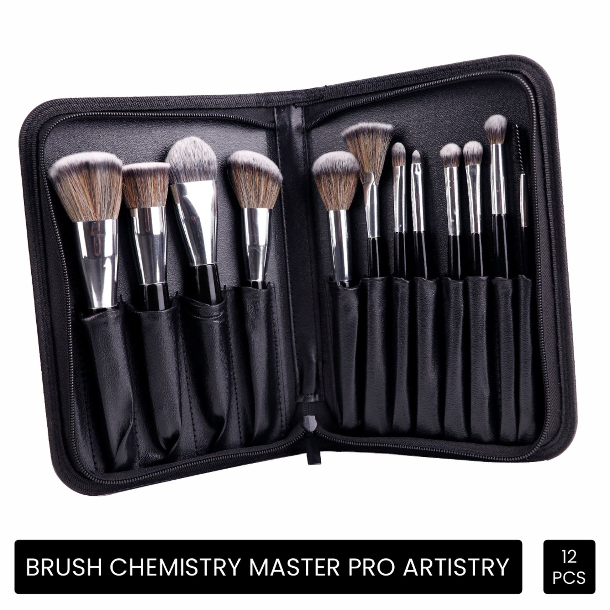 Matt Look Brush Chemistry Master Pro Artistry - Set of 12 - Swadesiicart