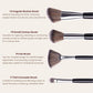 Matt Look Brush Chemistry Master Pro Artistry - Set of 12 - Swadesiicart