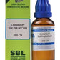 SBL Homeopathy Chininum Sulphuricum Dilution | Swadesiicart
