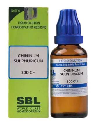 SBL Homeopathy Chininum Sulphuricum Dilution | Swadesiicart