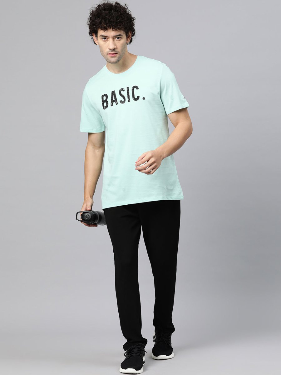 Alcis Men Typography Printed Anti Static T-shirt | Swadesiicart
