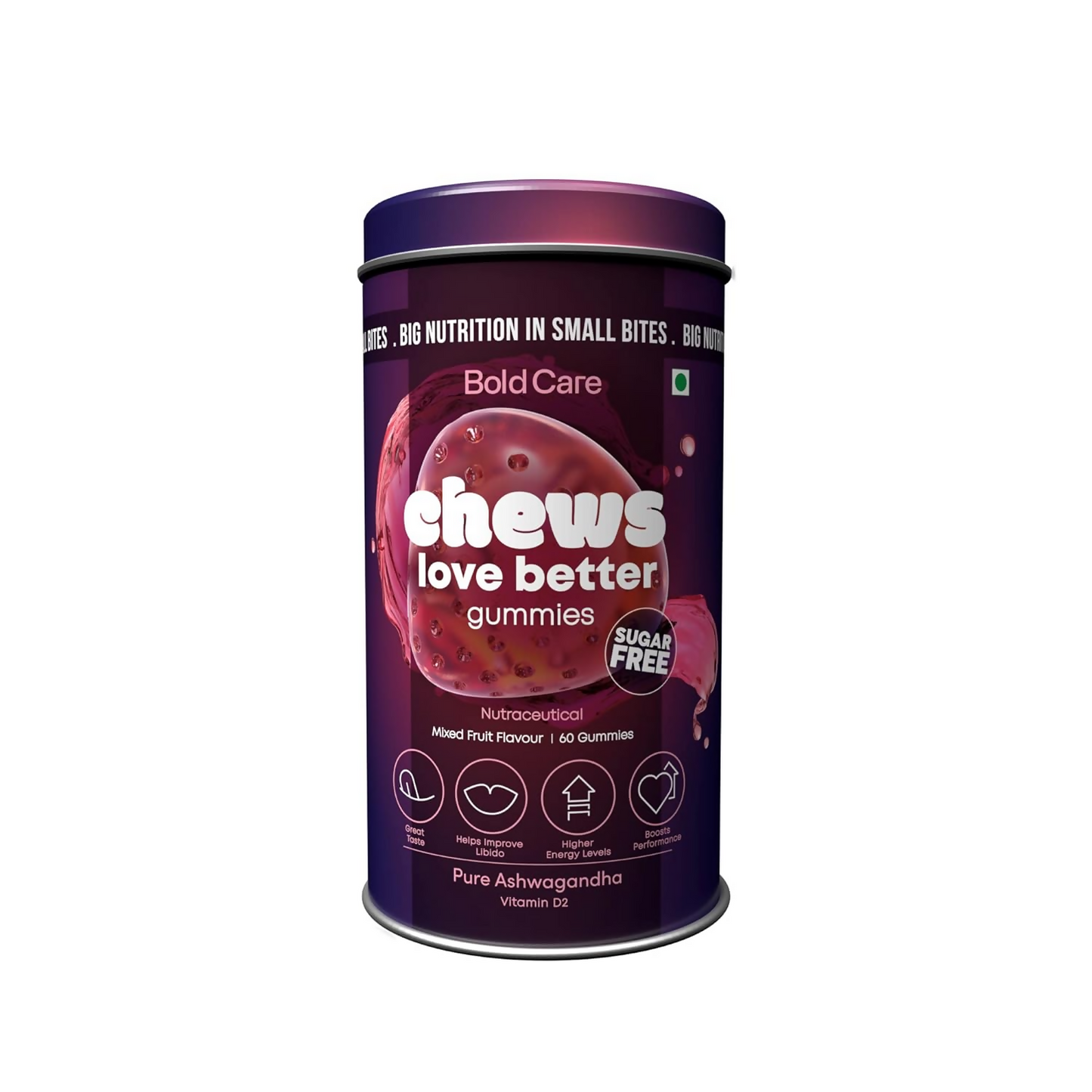 Bold Care Chew Love Better Gummies | Swadesiicart