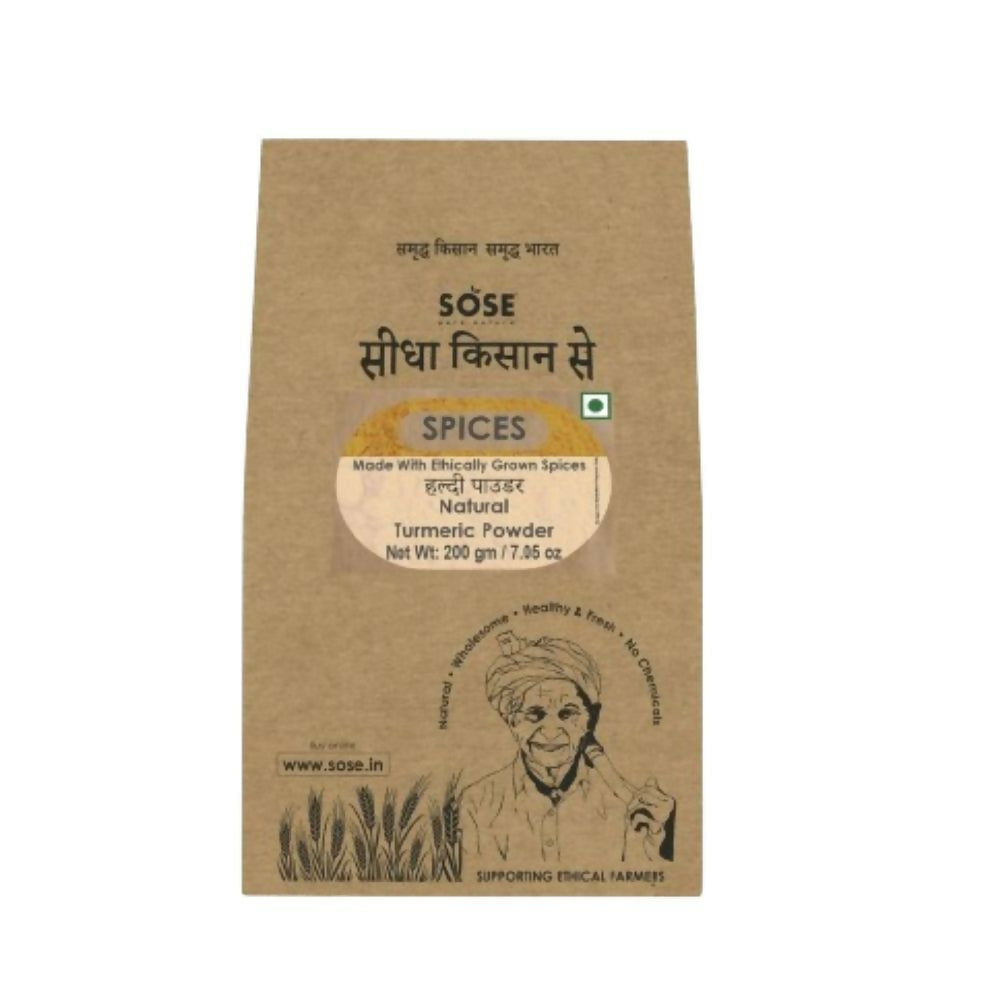 Gir Sidha Kisan Se Natural Turmeric Powder (Haldi) | Swadesiicart