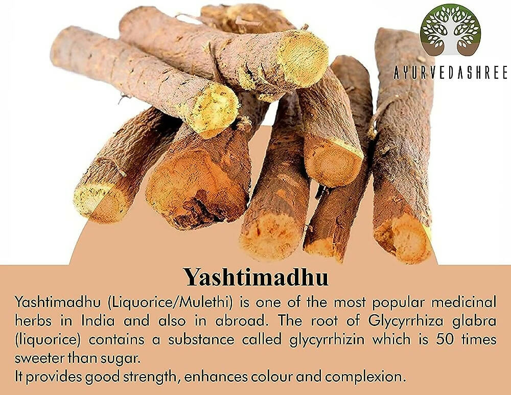 Ayurvedashree Yashtimadhu Powder - Swadesiicart