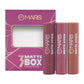 MARS Cosmetics Matte Lipsticks Box - 02 Peaches and Nudes - Swadesiicart