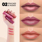 MARS Cosmetics Matte Lipsticks Box - 02 Peaches and Nudes - Swadesiicart