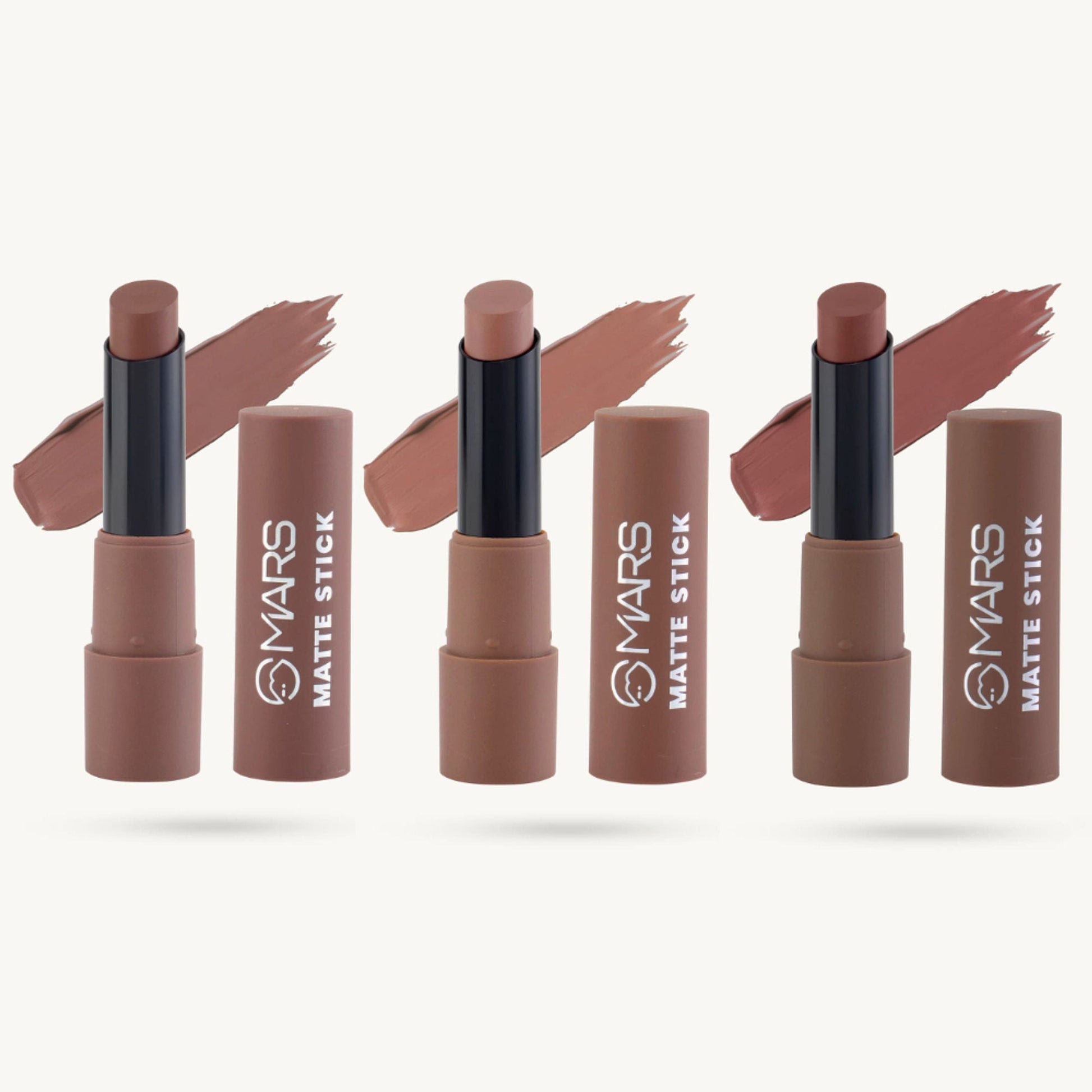 MARS Cosmetics Matte Lipsticks Box - 04 Browns - Swadesiicart