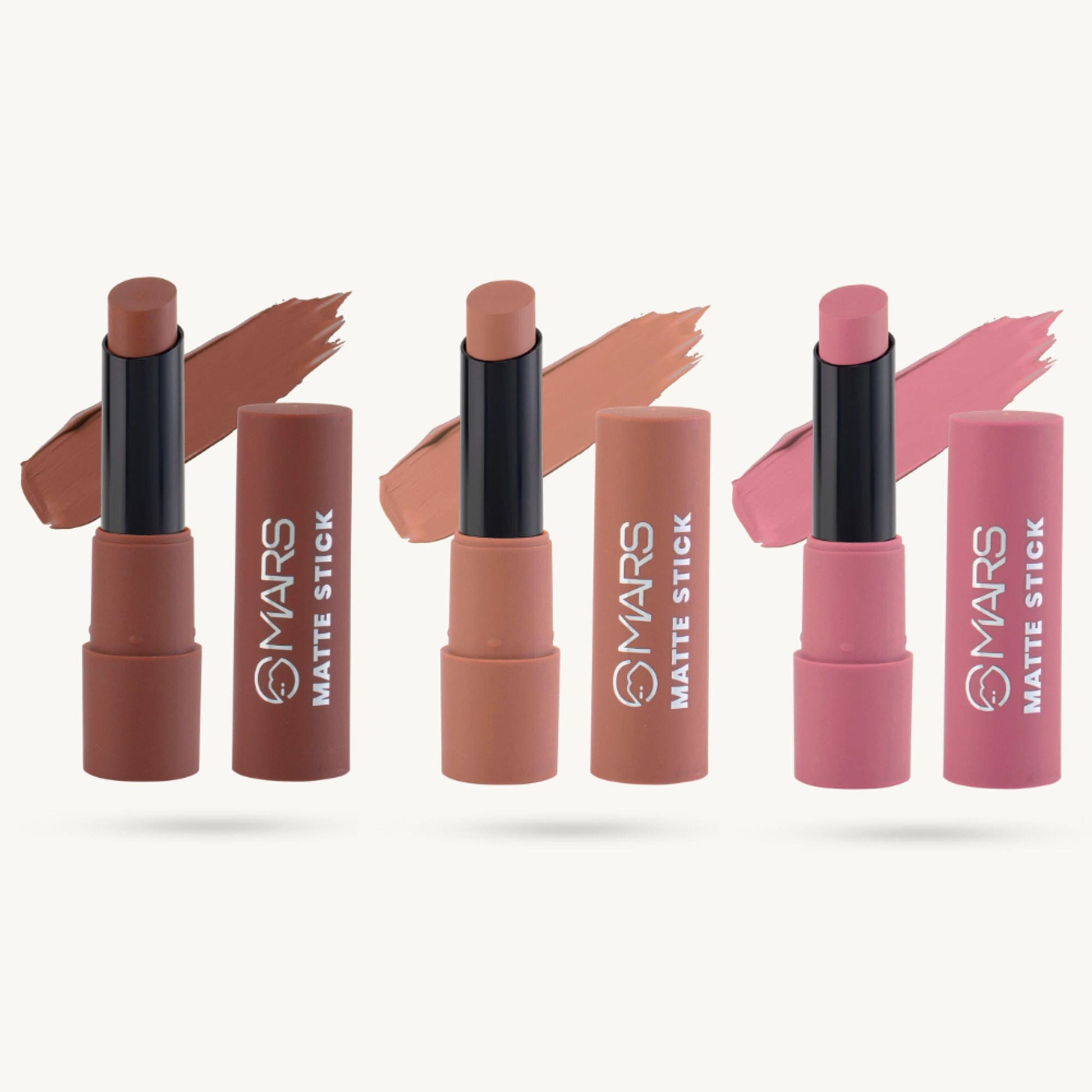 MARS Cosmetics Matte Lipsticks Box - Blushes Nudes - Swadesiicart