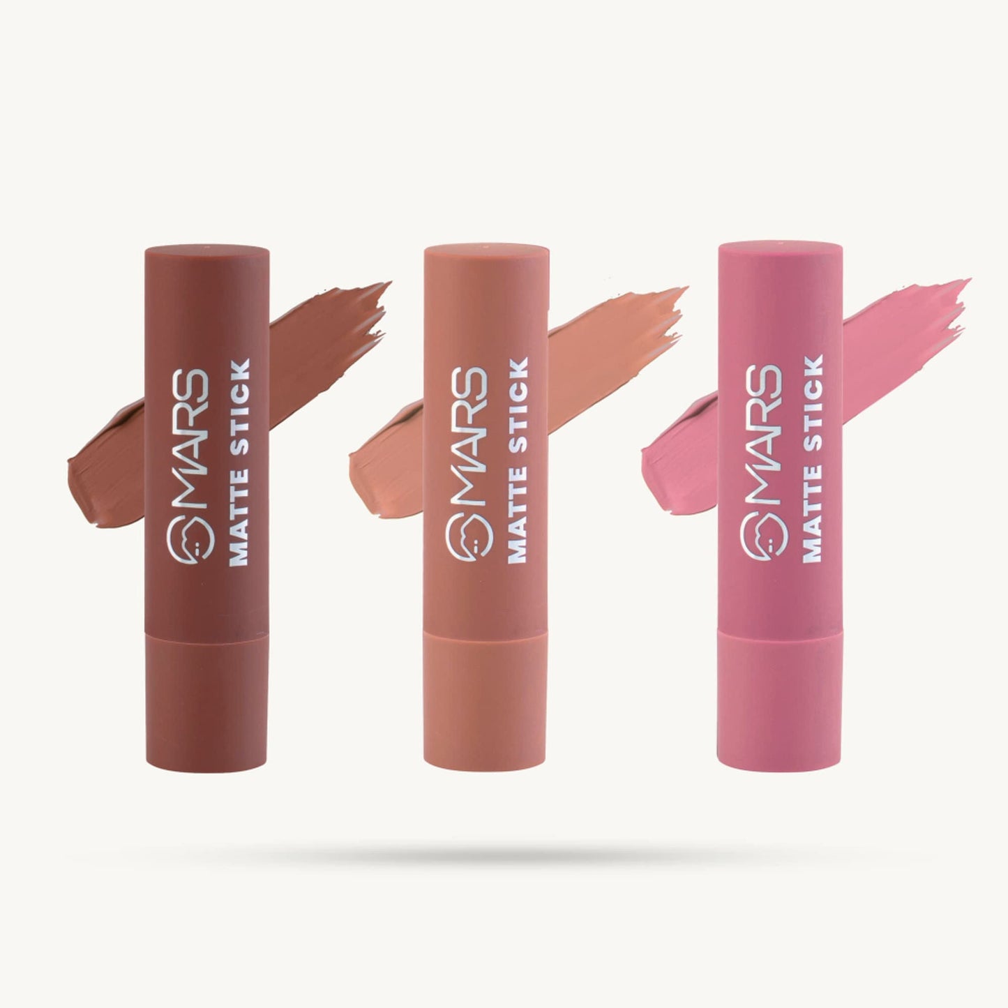 MARS Cosmetics Matte Lipsticks Box - Blushes Nudes - Swadesiicart