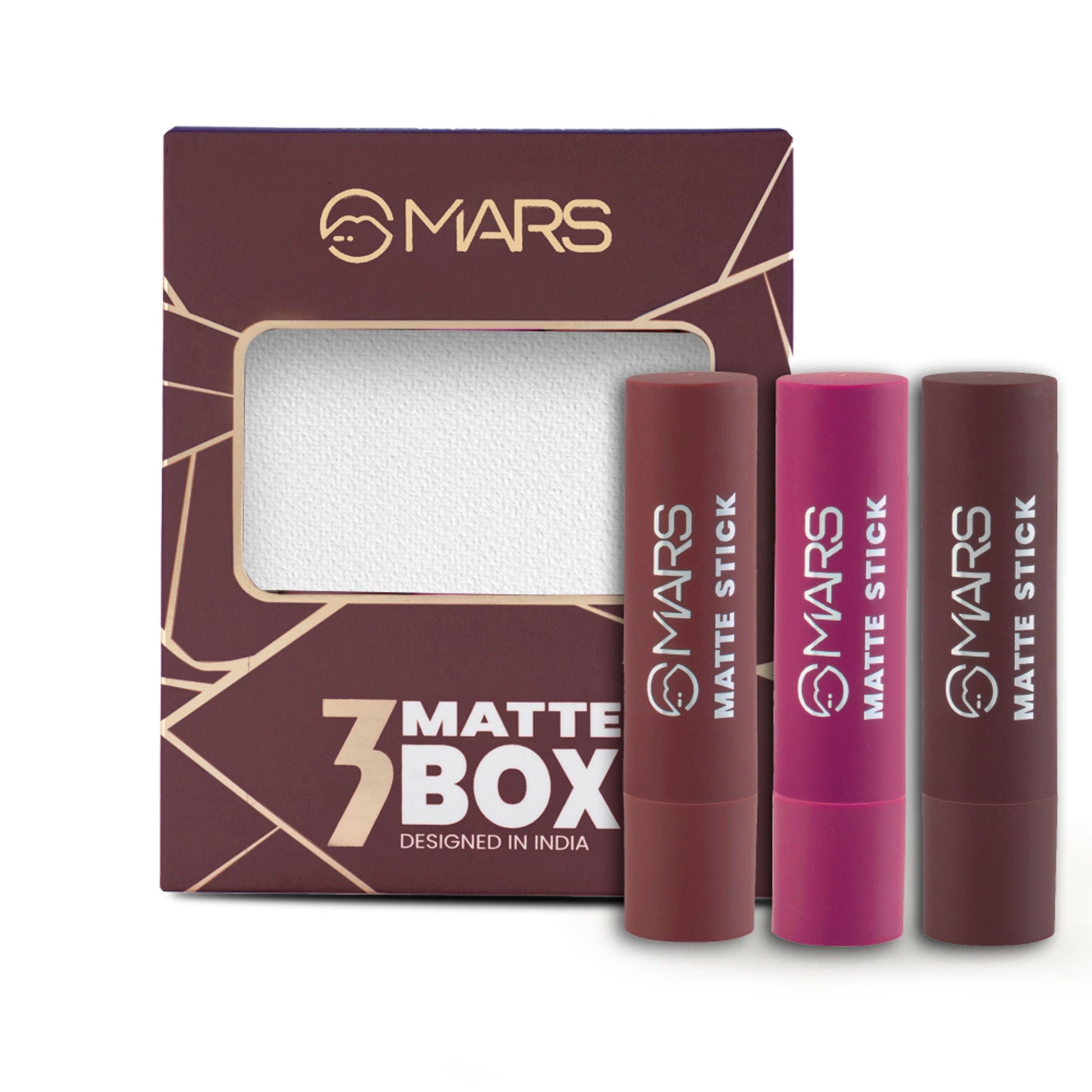 MARS Cosmetics Matte Lipsticks Box - All Rounder - Swadesiicart