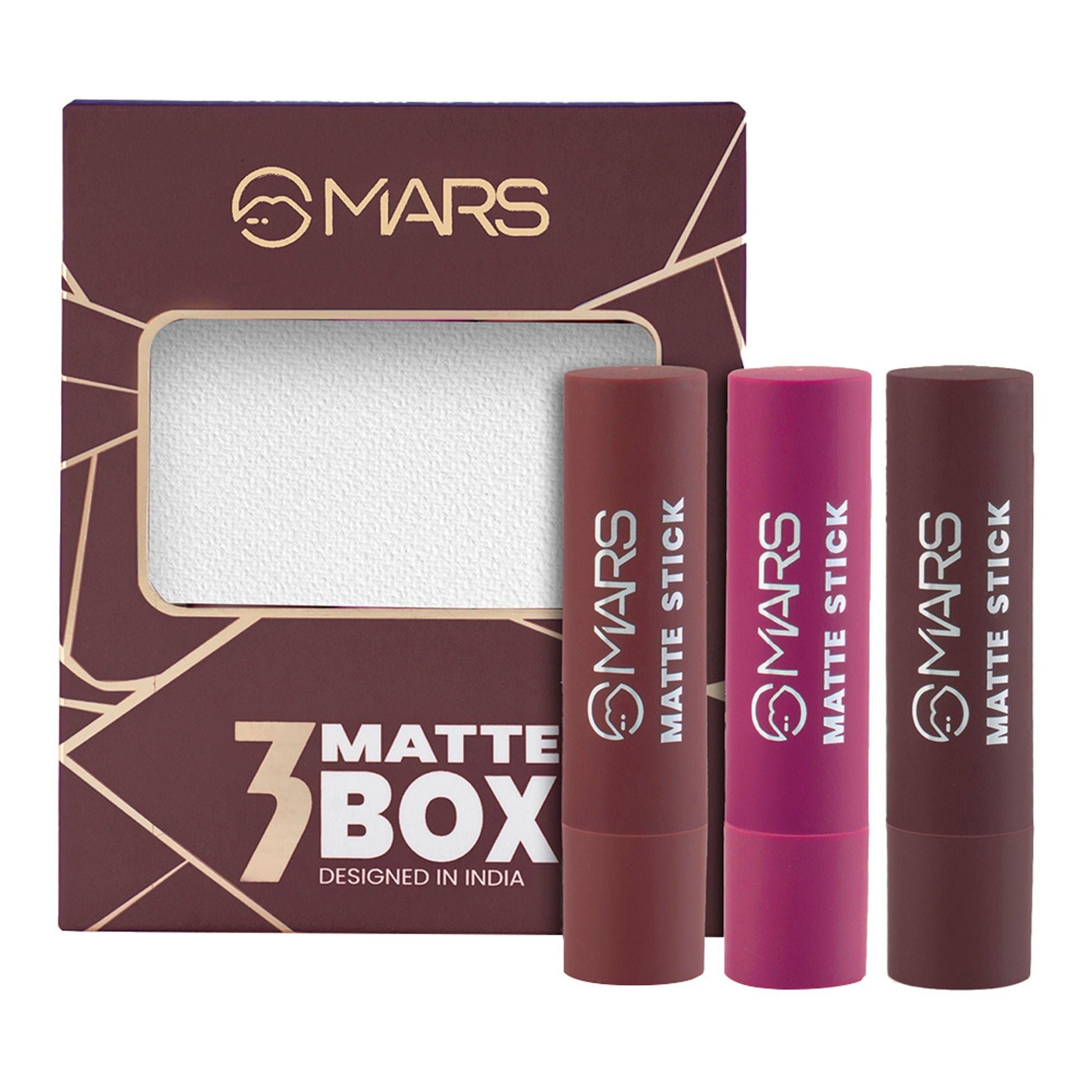 MARS Cosmetics Matte Lipsticks Box - All Rounder - Swadesiicart