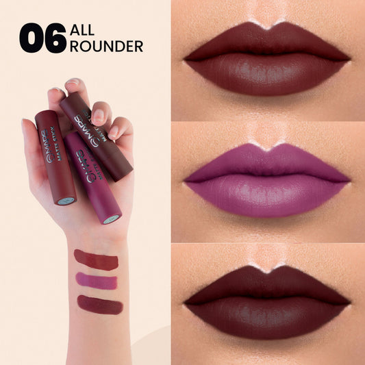MARS Cosmetics Matte Lipsticks Box - All Rounder - Swadesiicart