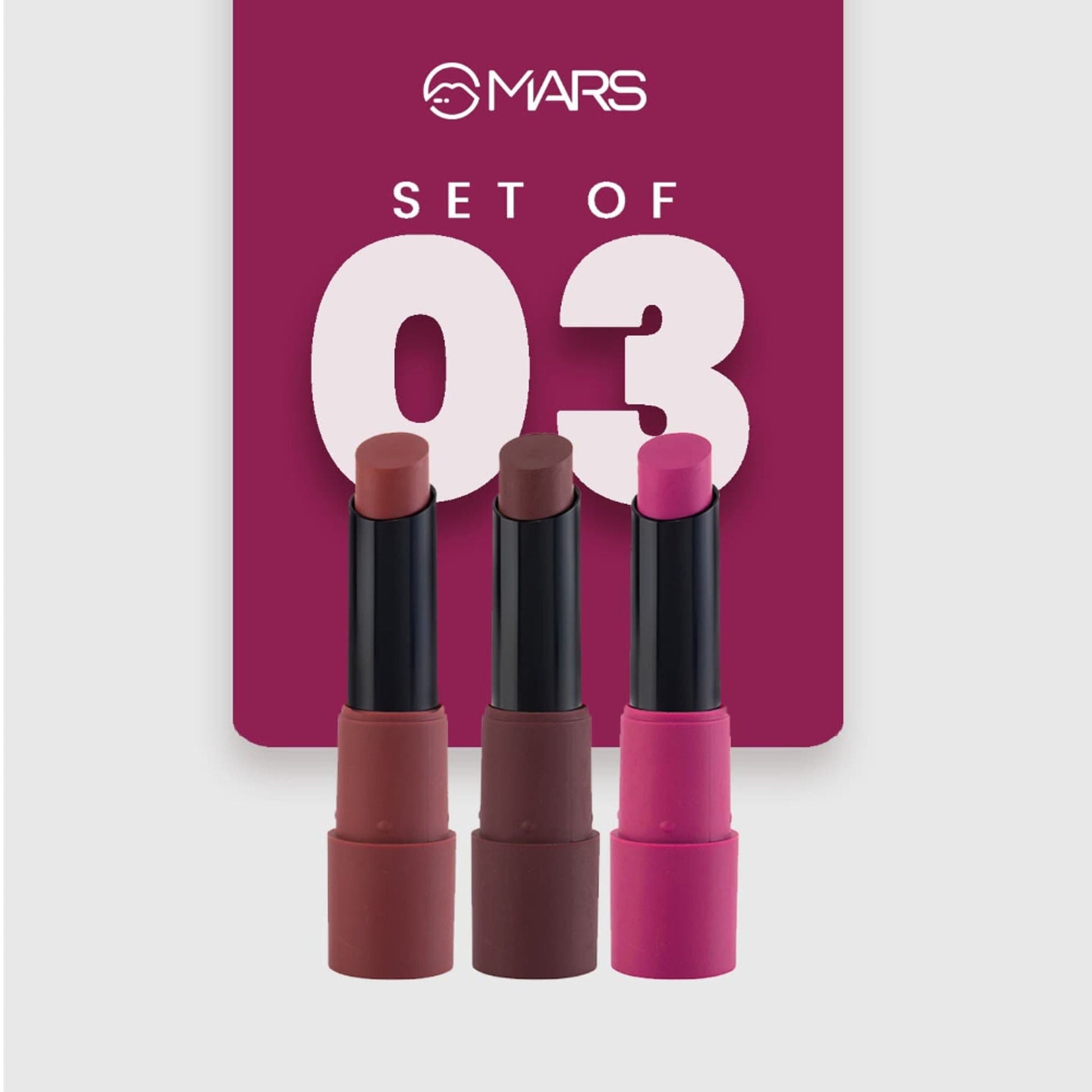 MARS Cosmetics Matte Lipsticks Box - All Rounder - Swadesiicart