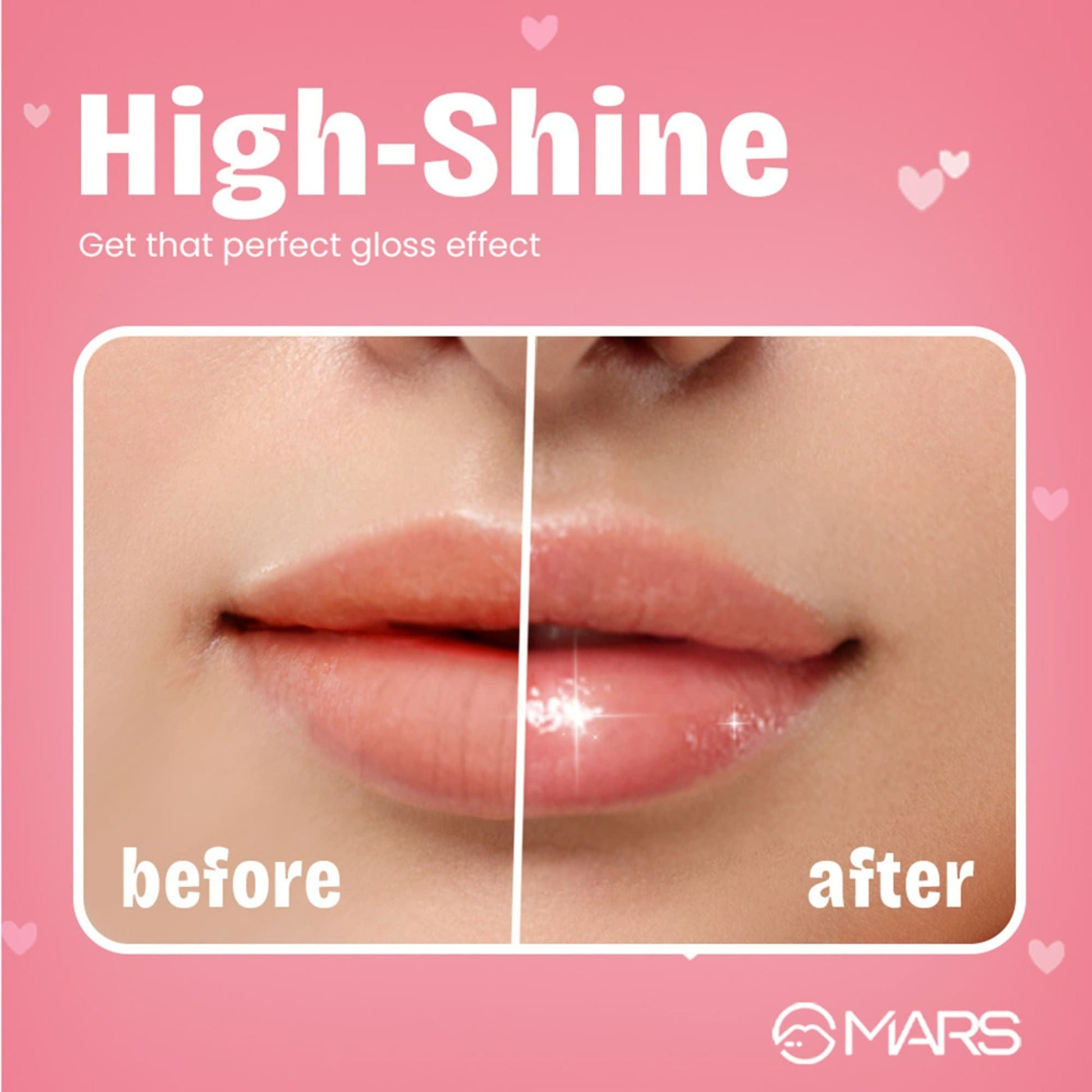 MARS Cosmetics Candylicious Colored Lip Gloss - Candy Floss - Swadesiicart