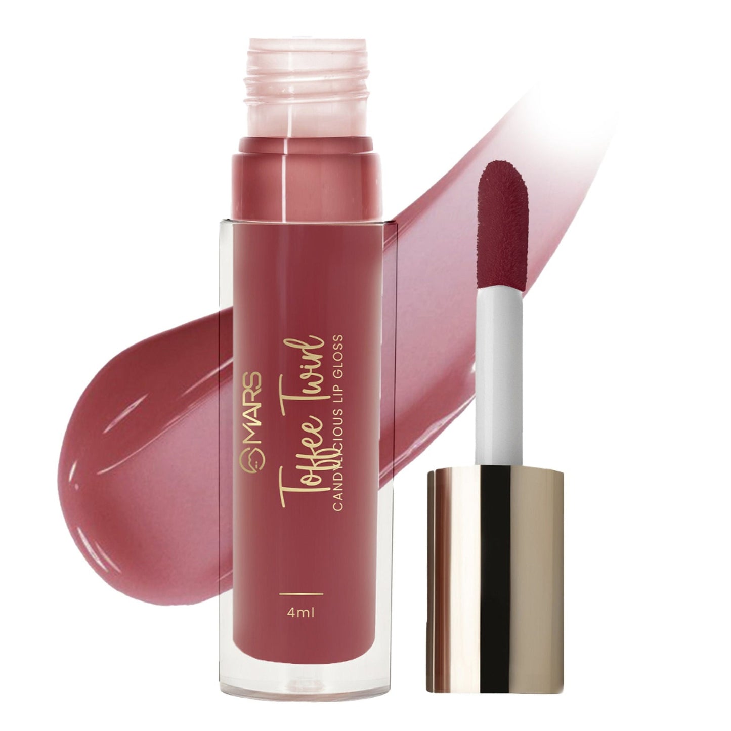 MARS Cosmetics Candylicious Colored Lip Gloss - Toffee Twirl - Swadesiicart