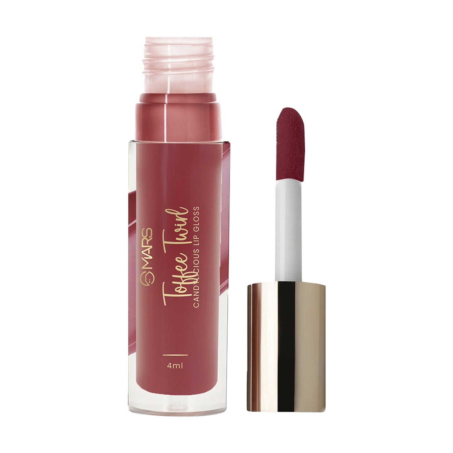 MARS Cosmetics Candylicious Colored Lip Gloss - Toffee Twirl - Swadesiicart