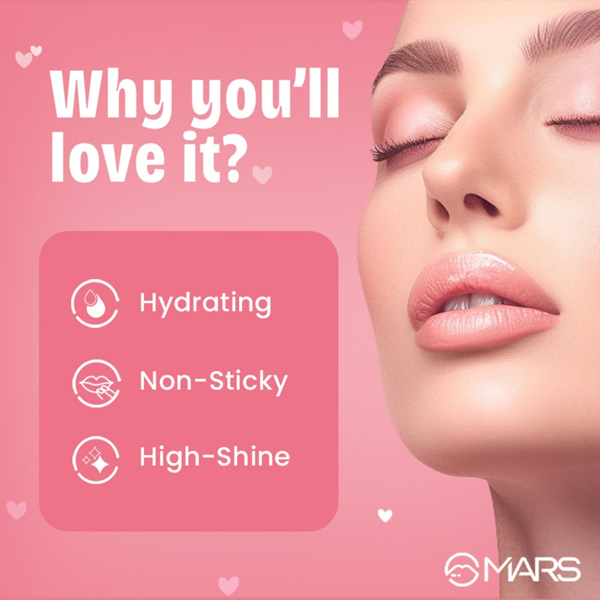 MARS Cosmetics Candylicious Colored Lip Gloss - Berry Burst - Swadesiicart