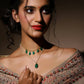 Women's Gold-Polished Necklace - Ruby Raang | Swadesiicart