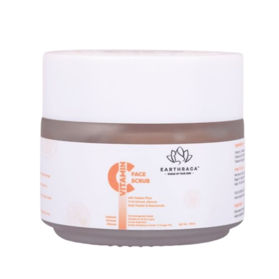 Earthraga Vitamin C Face Scrub | Swadesiicart