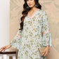 Ahalyaa Women's Traditional wear Kurta - Sky Blue | Swadesiicart