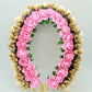 Baby Pink & Gold Gajra