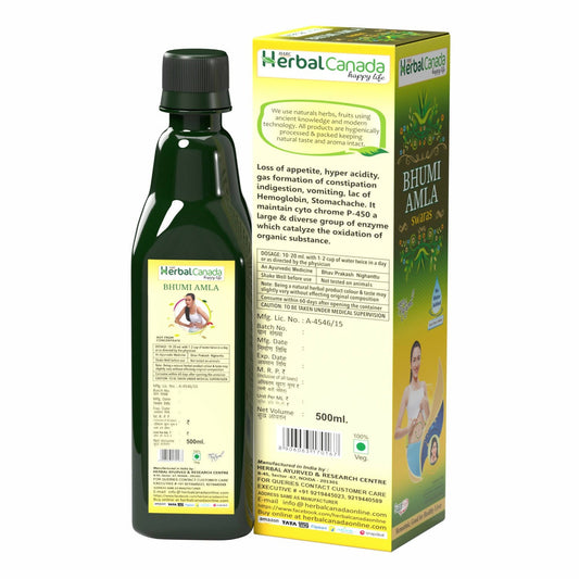 Herbal Canada Bhumi Amla Juice - Swadesiicart