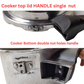 Cooker Handle Set (?wag3267) With SS Bold Nut - Swadesiicart