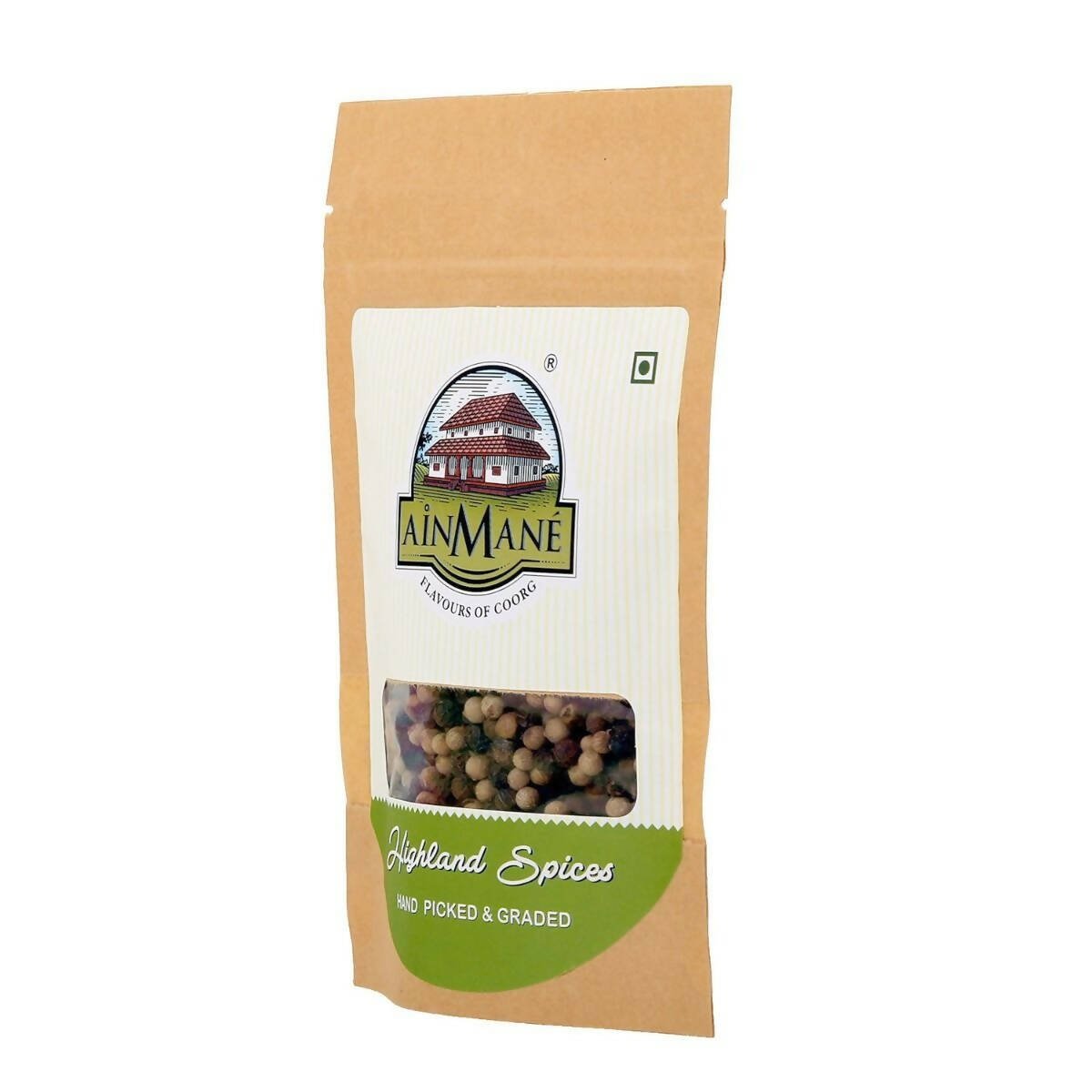 Ainmane Whole Black & White Pepper - Swadesiicart