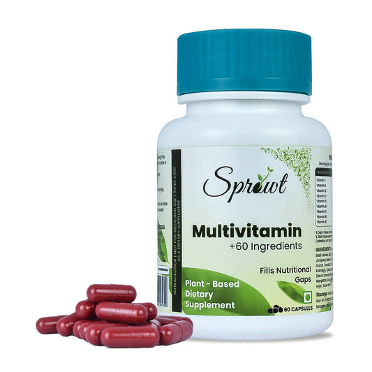 Sprowt Plant Based Multivitamin Capsules - Myupchar