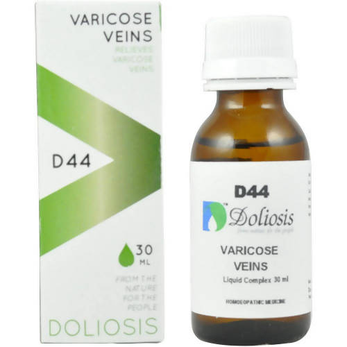Doliosis Homeopathy D44 Varicose Veins Drops | Swadesiicart