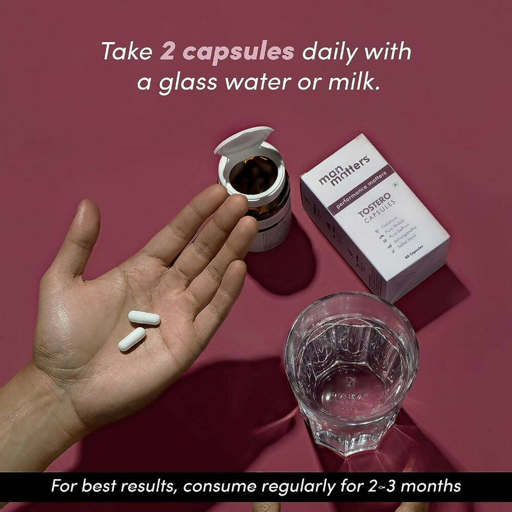 Man Matters Testero Capsules - Swadesiicart
