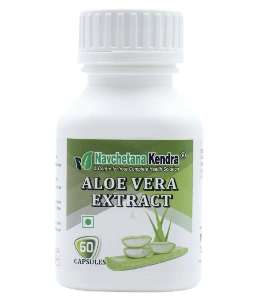 Navchetana Kendra Aloevera Extract Capsules - Navachetana Kendra