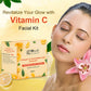 Globus Naturals Vitamin C & Hyaluronic Acid Facial Kit | Swadesiicart