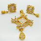 White AD Designer Cute Pendant Set | Swadesiicart