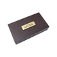 Golden Peacock Brown & Gold-Toned 24 Ct Gold Foil Makka Madina Dua Box | Swadesiicart