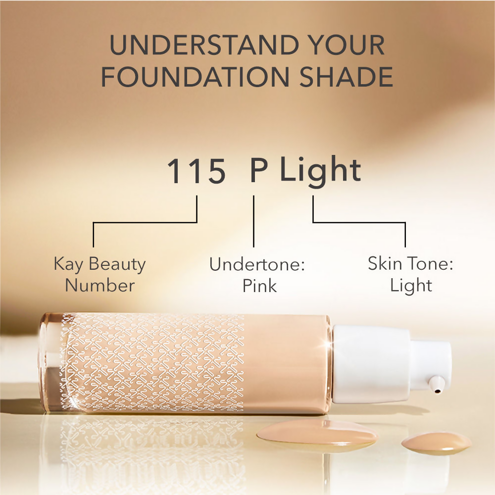 Kay Beauty By Katrina Kaif Hydrating Foundation - 125Y Medium | Swadesiicart
