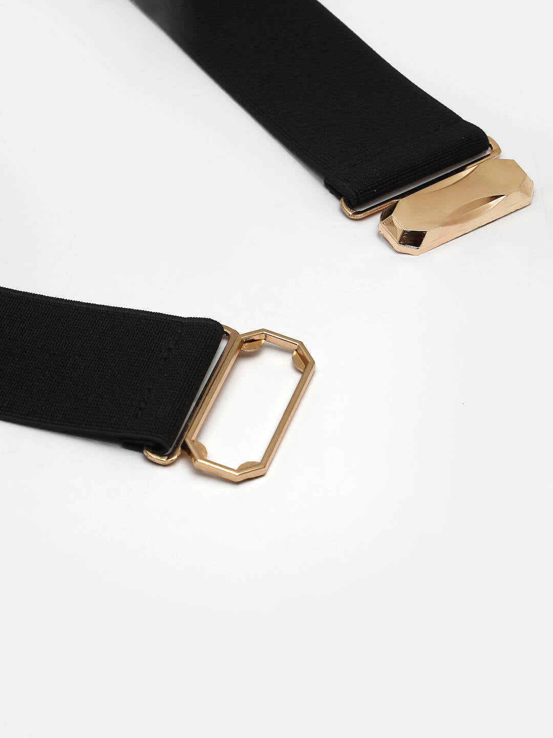 NVR Women Circular Gold-Polished Adjustable Broad Belt | Swadesiicart