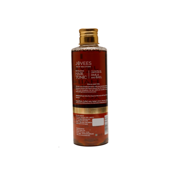 Jovees Revitalising Amla & Bael Hair Tonic For Long, Strong & Thick Hair - Swadesiicart