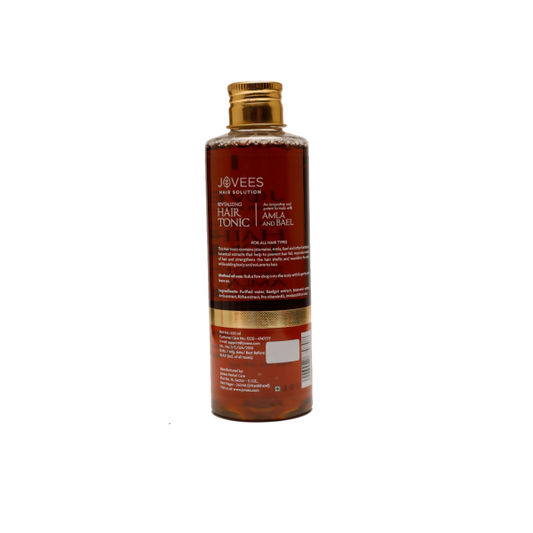 Jovees Revitalising Amla & Bael Hair Tonic For Long, Strong & Thick Hair - Swadesiicart