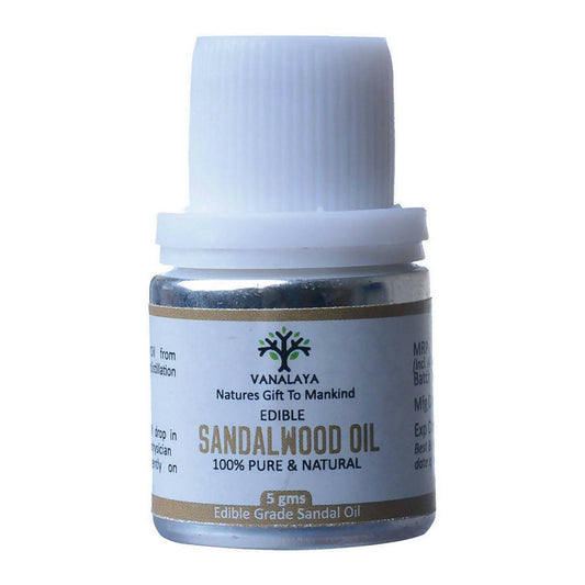 Vanalaya Edible Sandalwood Oil - Vanalaya and Nutracology