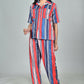 Morchari Digital Print Semi Muslin Co-Ord Set Top & Trouser-Multicolor - Swadesiicart