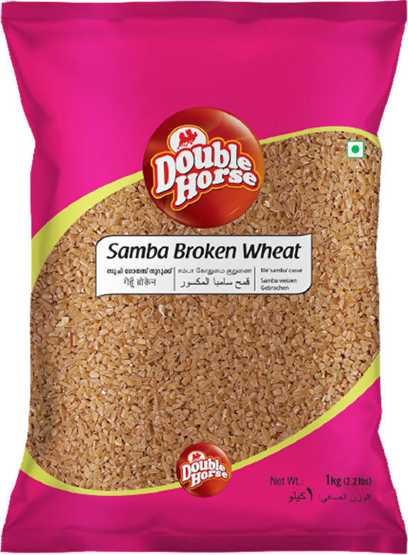 Double Horse Samba Broken Wheat - Swadesiicart