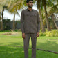 Azure Brown Shacket by Hilo Design