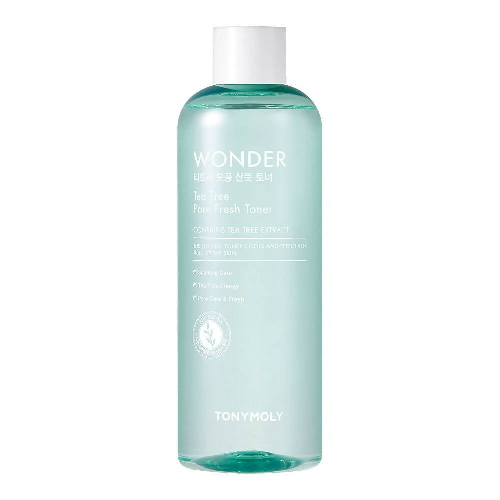 Tonymoly Wonder Tea Tree Pore Fresh Toner - Korean Skincare | Swadesiicart