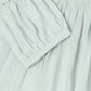 Light Blue Poly Cotton Yoke Embroidered A-line Top - Tarini - Swadesiicart