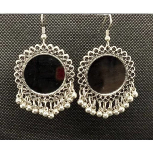 MS Fashion India Sun Design Tassel Earrings | Swadesiicart