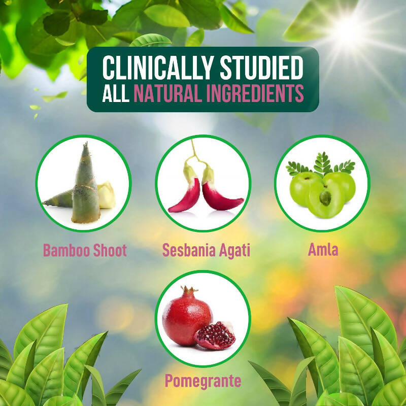 BM Wellness Plant Based Biotin 10000+ Mcg - Tangy Orange | Swadesiicart